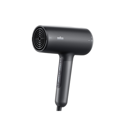 Braun | Hair dryer | BRHD425E | 2100 W | Number of temperature settings 3 | Ionic function | Diffuser nozzle | Black|BRHD425E
