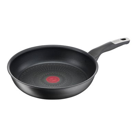 TEFAL | Pan | G2550572 Unlimited | Frying | Diameter 26 cm | Suitable for induction hob | Fixed handle | Black - Noir|G2550572