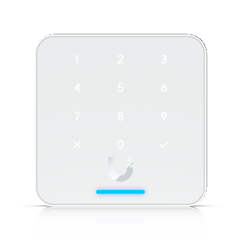 UBIQUITI READER FLEX WHITE. THIRD-GENERATION NFC CARD READER WITH A KEYPAD AND APPLE TOUCH PASS SUPPORT|UA-G3-FLEX-W