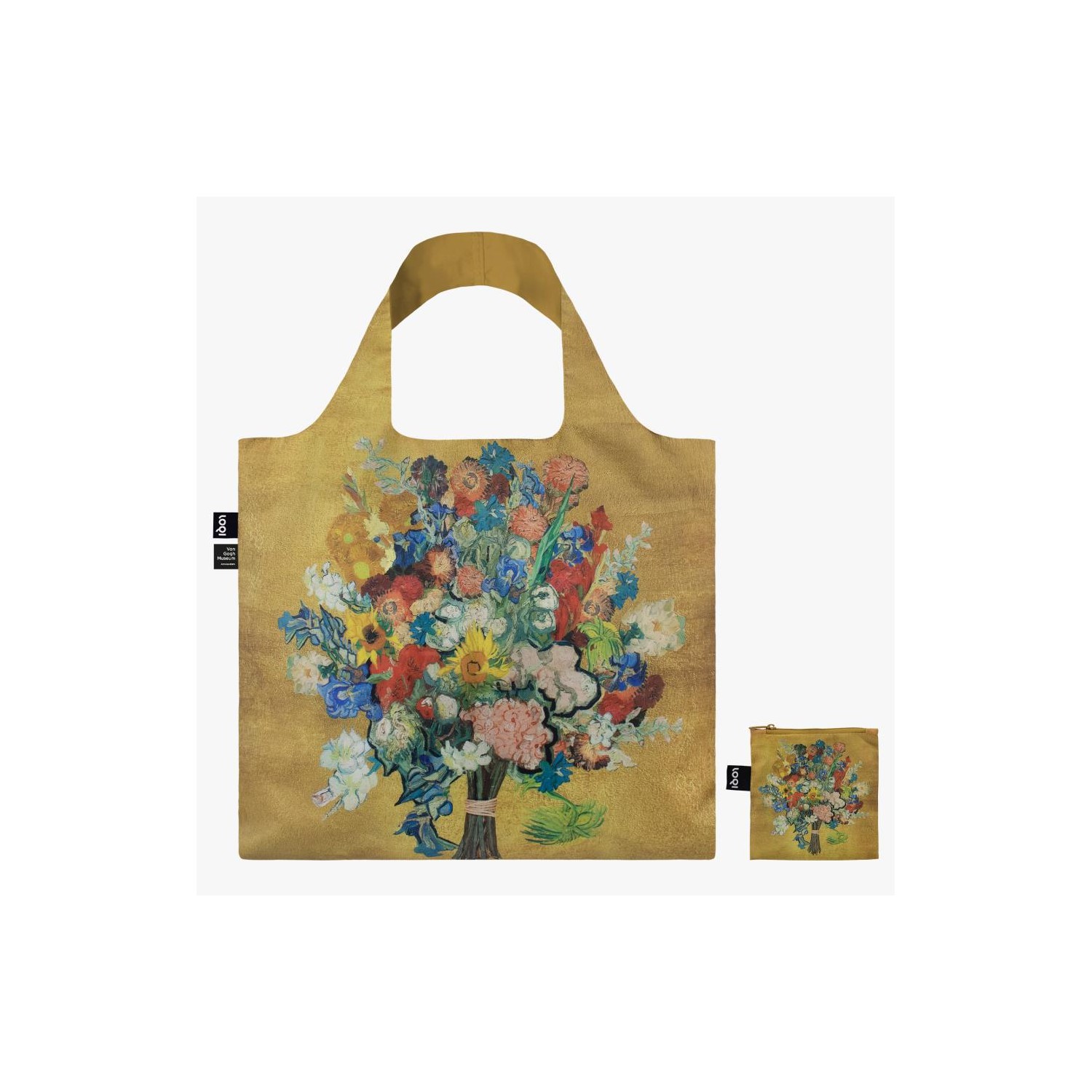 50th Anniversary Bouquet Gold Loqi Bag (loqi maišelis)