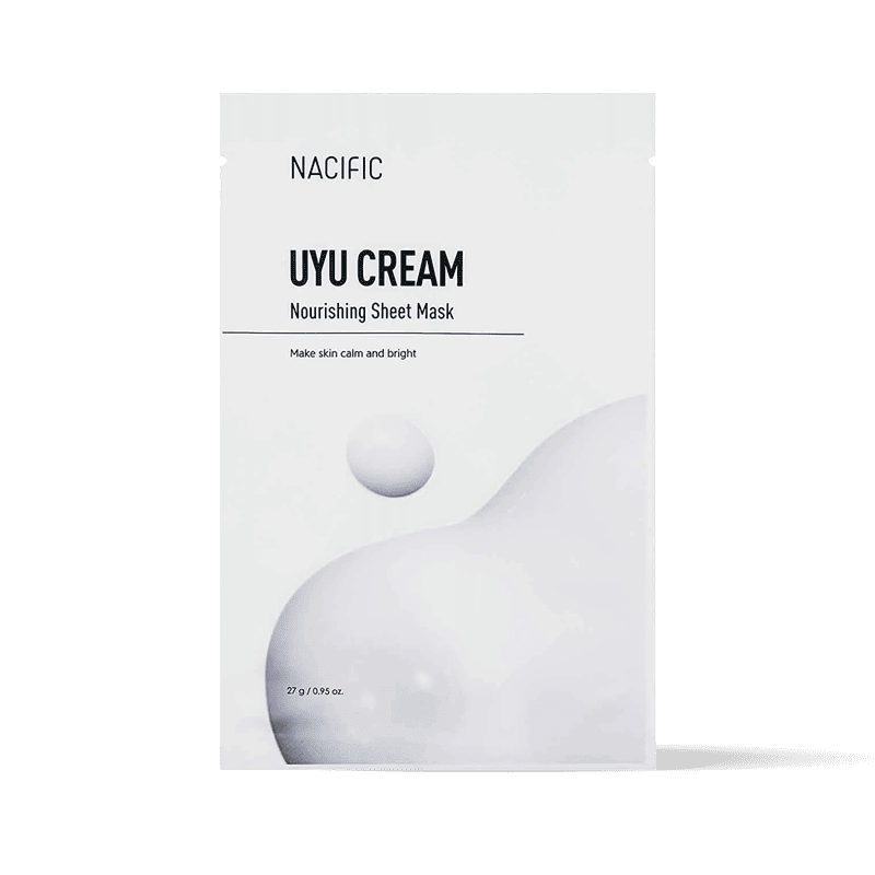 NACIFIC UYU Cream Nourishing maitinamoji lakštinė veido kaukė