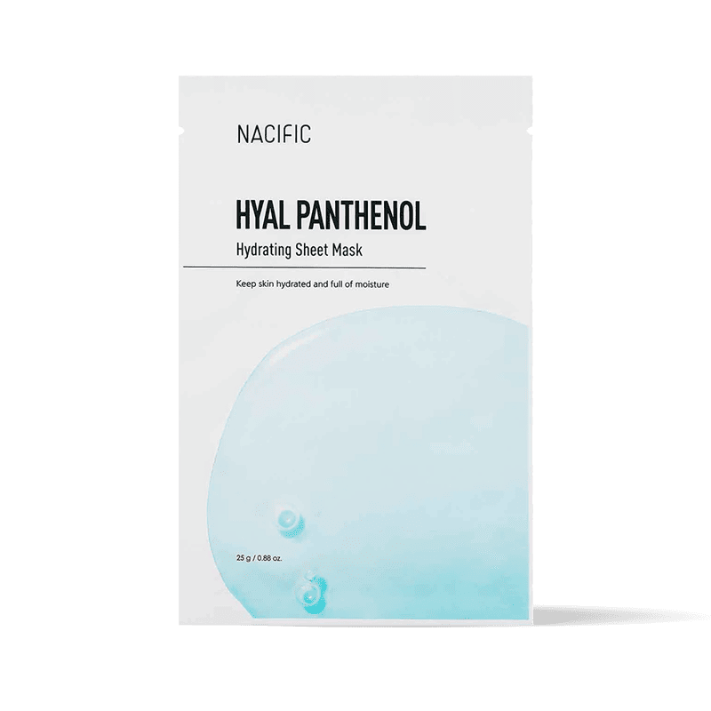 NACIFIC Hyal Panthenol Hydrating drėkinamoji lakštinė veido kaukė