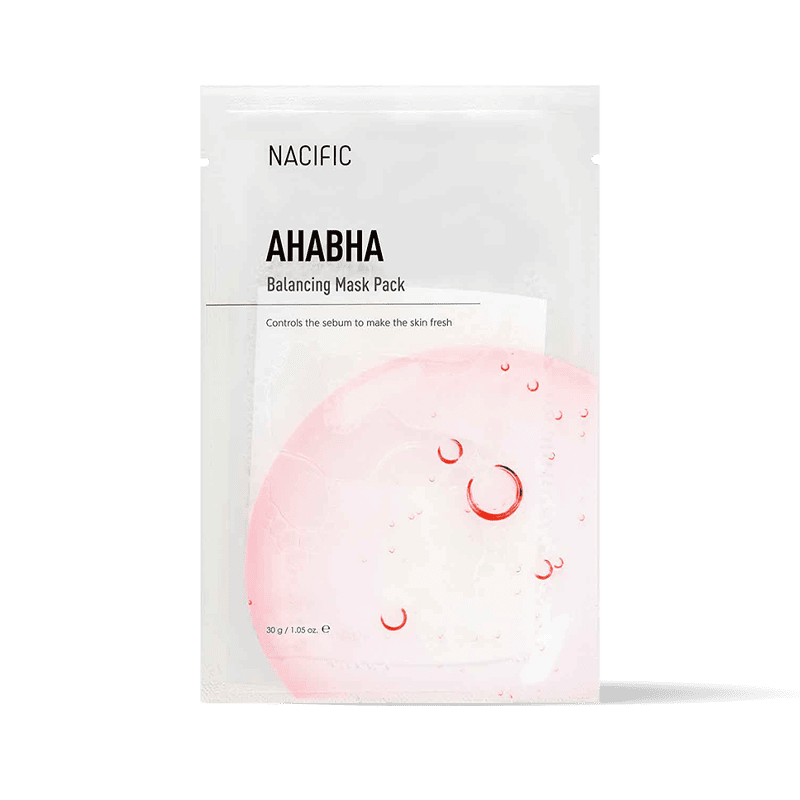 NACIFIC AHA/BHA Balancing Mask balansuojanti lakštinė veido kaukė