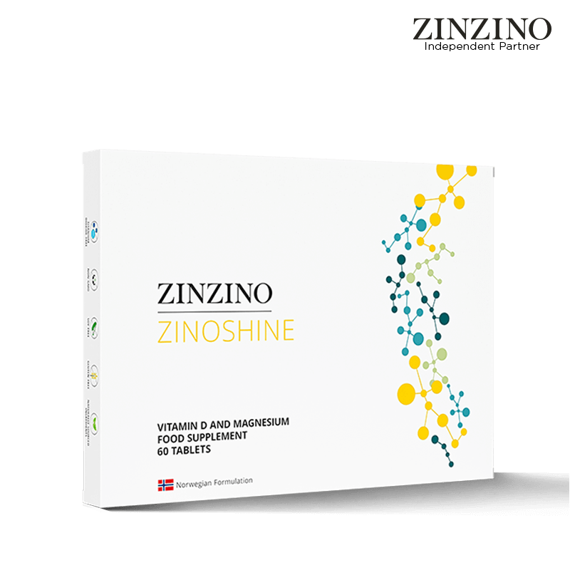Zinzino ZinoShine+ vitamino D3 ir magnio maisto papildas