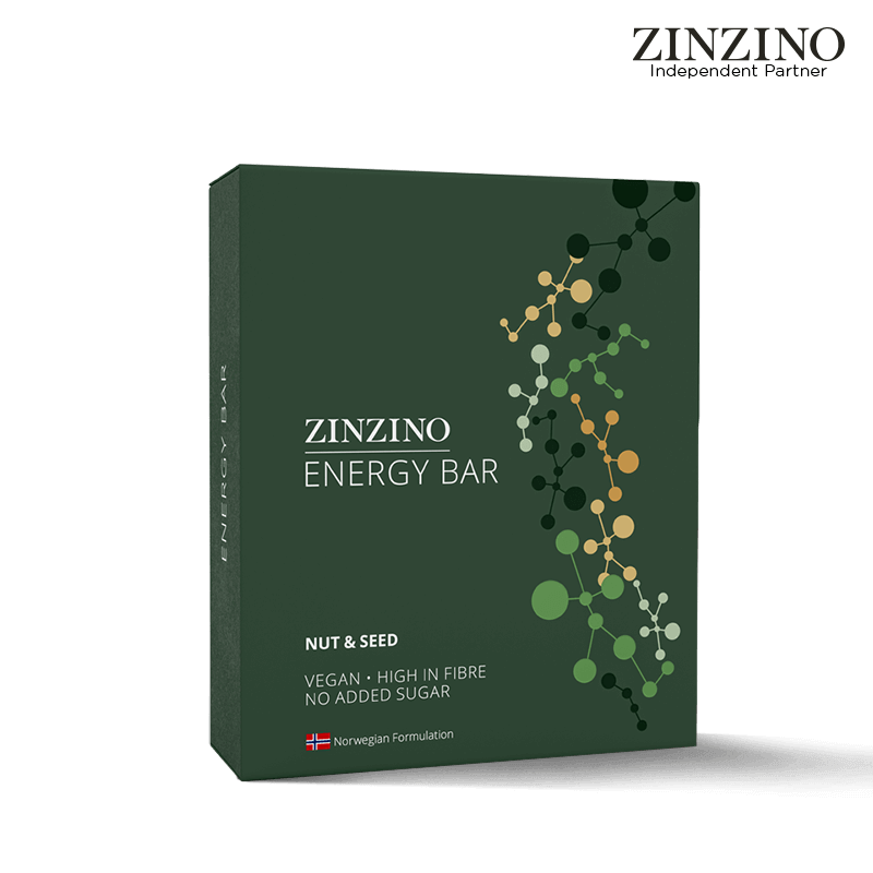Zinzino Energinis batonėlis Energy Bar Nut & Seed