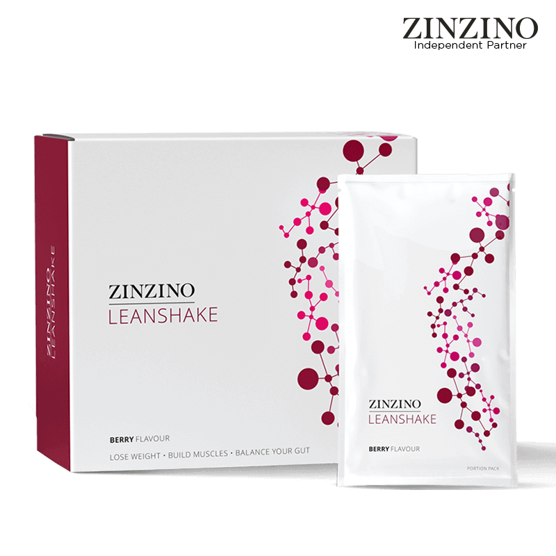 Zinzino LeanShake uogų skonių kokteilis