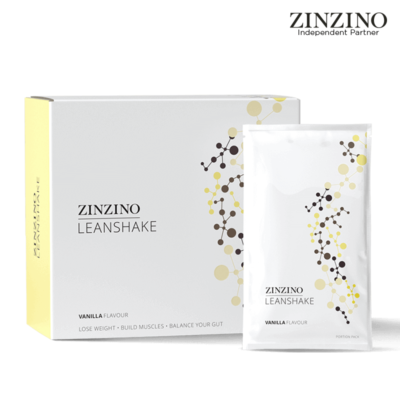 Zinzino LeanShake vanilinio skonio kokteilis