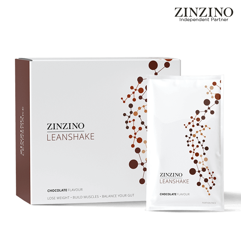 Zinzino LeanShake šokoladinio skonio kokteilis
