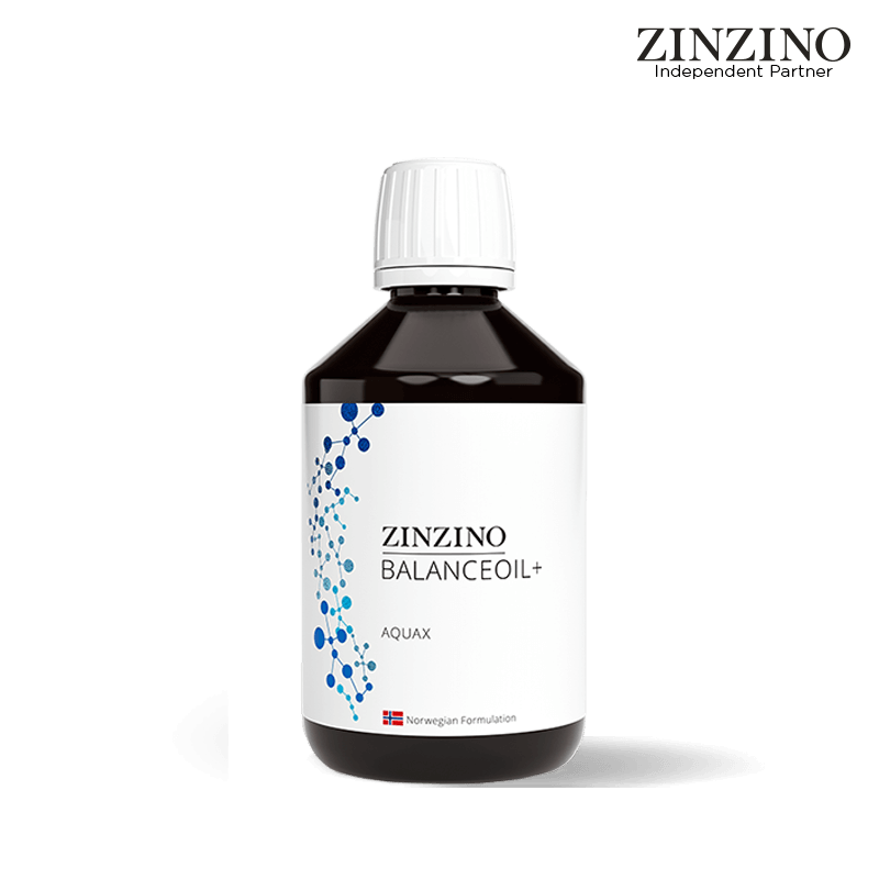 Zinzino BalanceOil+ AquaX Omega maisto papildas