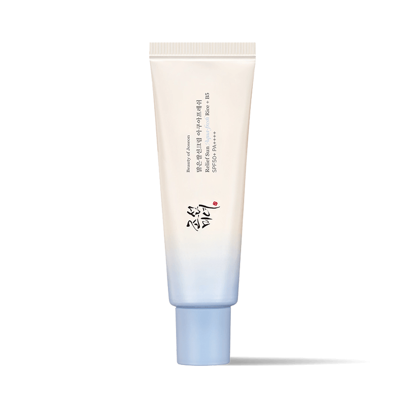 BEAUTY OF JOSEON Relief Sun Aqua Fresh Rice + B5 SPF50+ PA++++ Apsauginis Kremas nuo Saulės