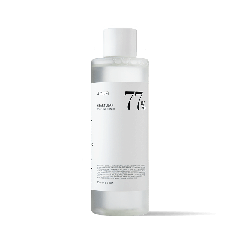 ANUA HEARTLEAF 77% Raminantis veido tonikas