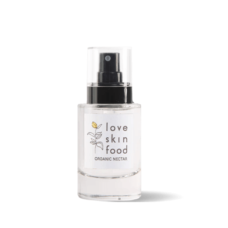 Love Skin Food Organinis grožio senėjimo rožinis veido rūkas