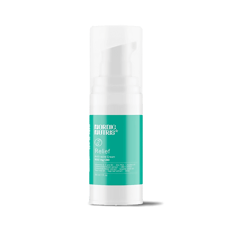 Kremas nuo spuogų Nordic Nutris Relief