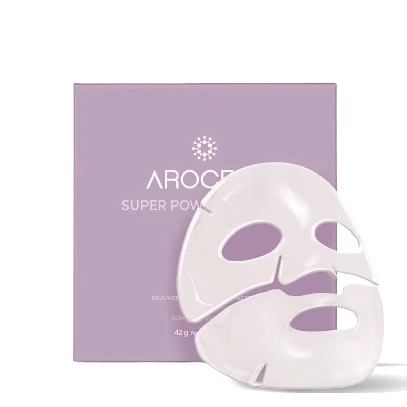 Arocell Super Power Mask EX intensyviai drėkinanti kaukė su kolagenu
