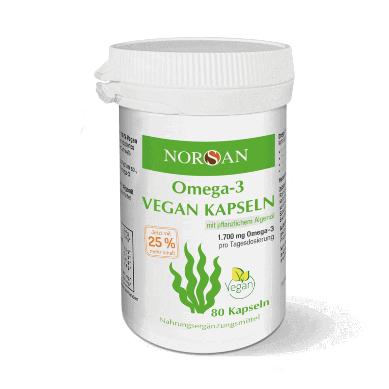 NORSAN, OMEGA-3 VEGAN KAPSULĖS