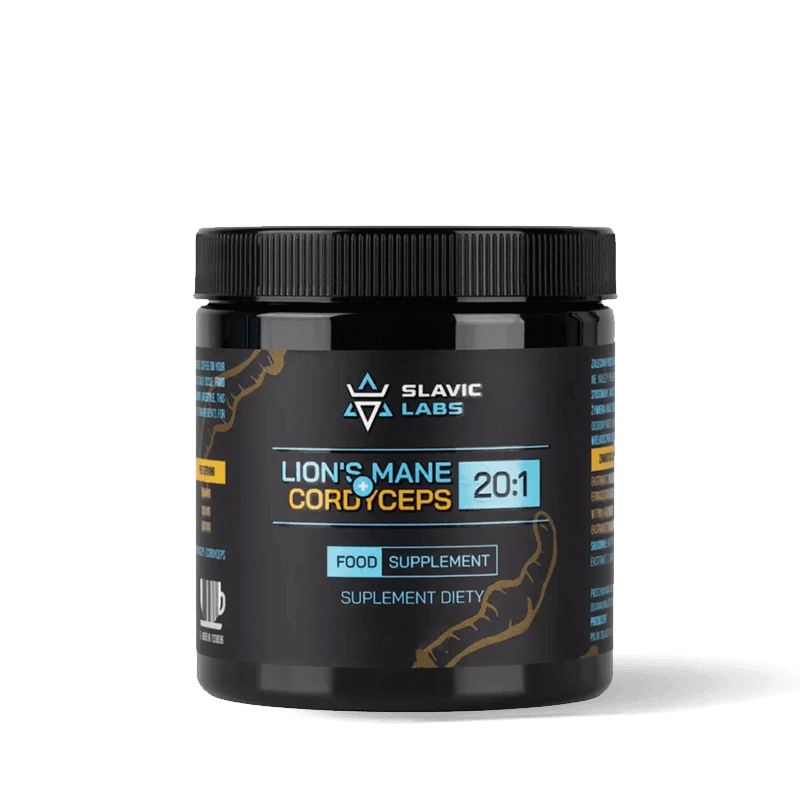 SLAVIC LABS Lion's mane 20:1 Neuroprotekcinis papildas