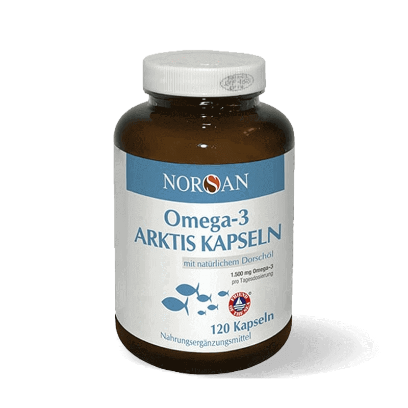 NORSAN, OMEGA-3 ARKTIS kapsulės