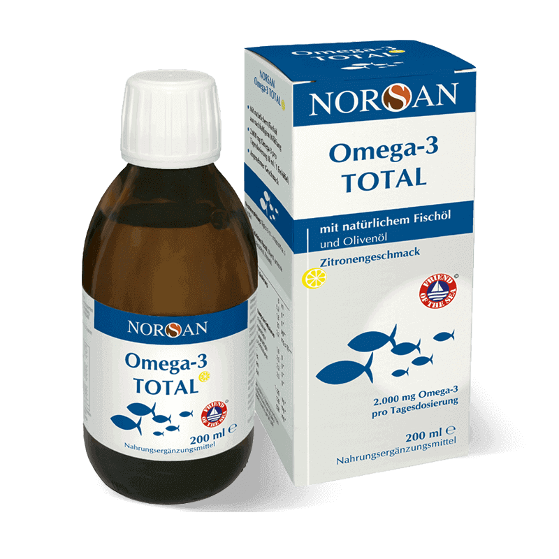 NORSAN, OMEGA-3 TOTAL, CITRINŲ SKONIO aliejus