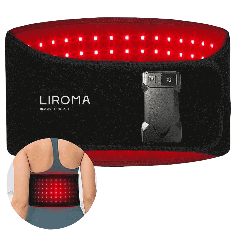 Raudonosios šviesos terapijos nugaros diržas LIROMA® SHIELD