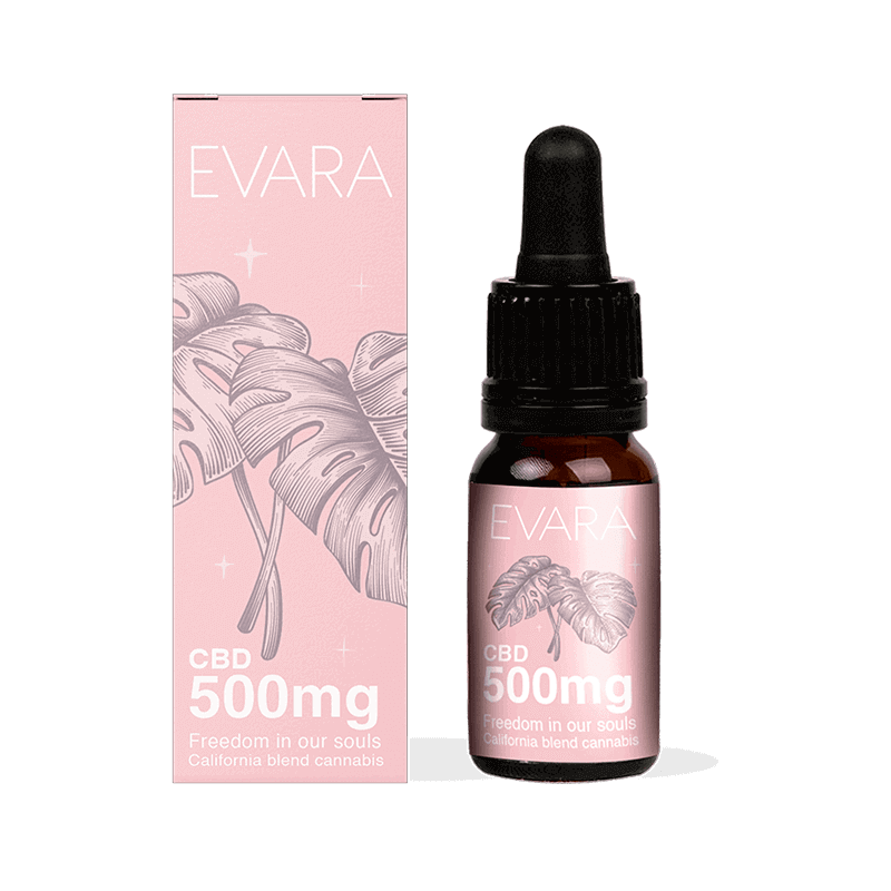 Evara CBD aliejus 500mg
