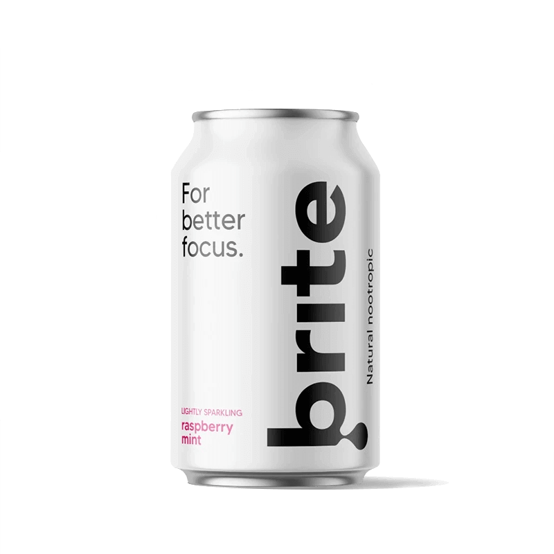 BRITE Raspberry Mint nootropinis gėrimas