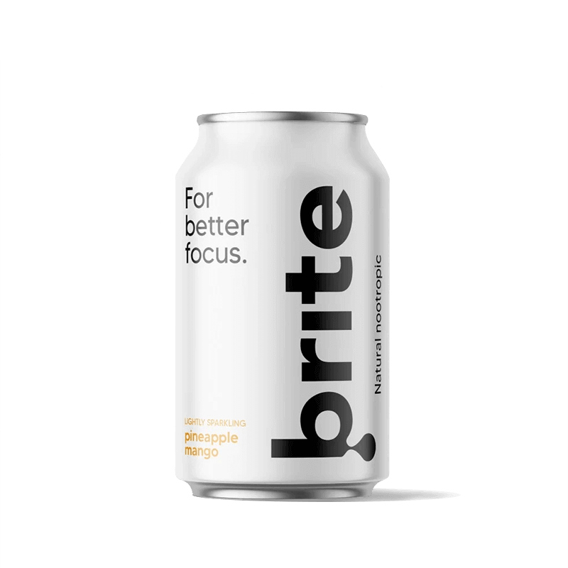 BRITE Pineapple Mango nootropinis gėrimas