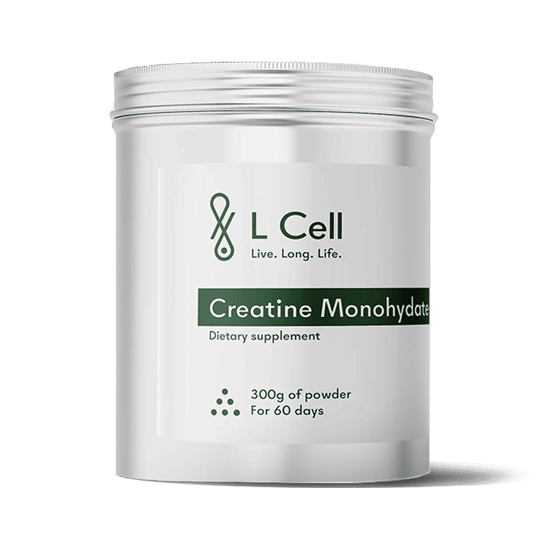 L Cell Kreatino monohidratas (milteliai, 300g)