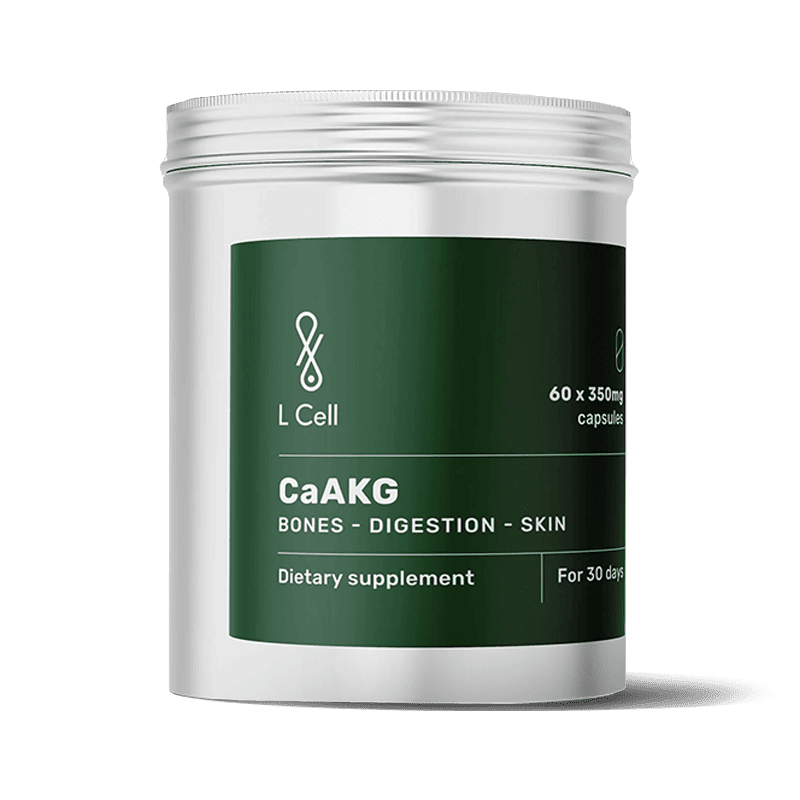 L Cell CaAKG (350mg kapsulės, 60 vnt.)