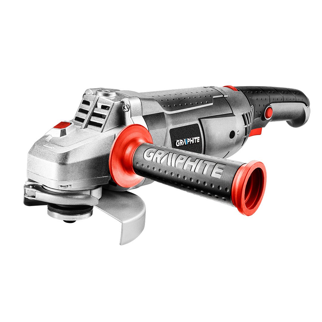 Kampinis šlifuoklis GRAPHITE 1200 W, 125mm