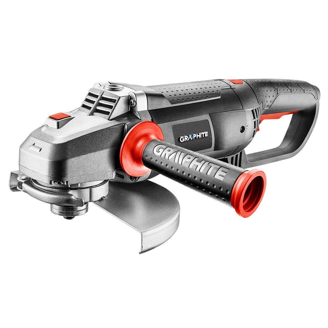 Kampinis šlifuoklis GRAPHITE 2600 W, 230mm
