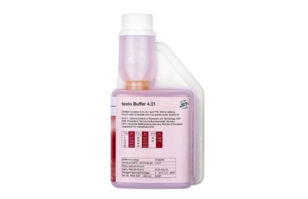 Testo kalibravimo tirpalas ph 4.01 ( 250 ml)