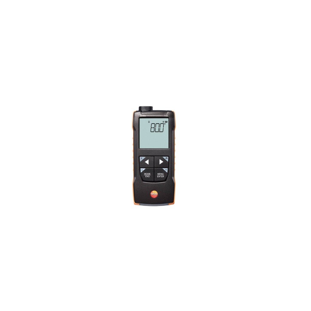 Testo 110 NTC ir Pt100 temperatūros matavimo prietaisas su mobilia aplikacija
