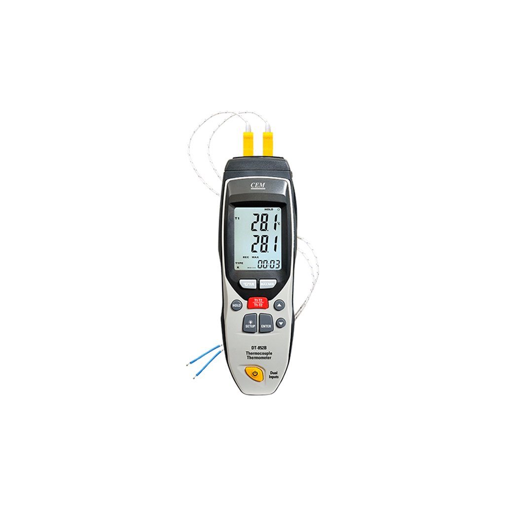 Termoporos termometras CEM DT-852B