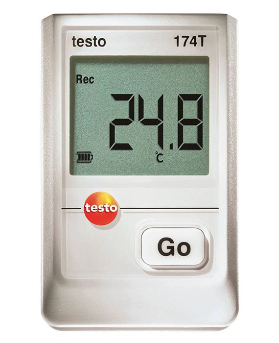 Testo 174T mini temperatūros duomenų kaupiklis