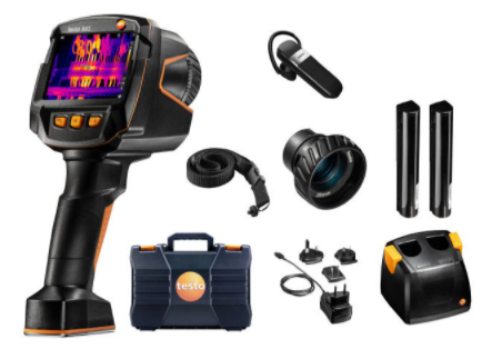 Testo 883 termovizorius su 2 objektyvais