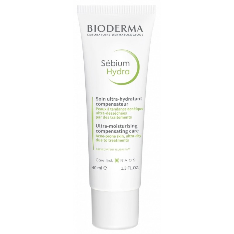 BIODERMA veido kremas SEBIUM HYDRA, 40 ml