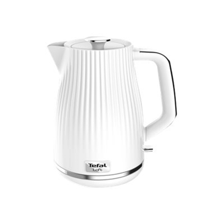 TEFAL | Electric Kettle | KO250130 | Electric | 2400 W | 1.7 L | Plastic | 360° rotational base | White|KO250130
