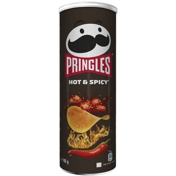 Aštrūs traškučiai PRINGLES Hot & Spicy 165g