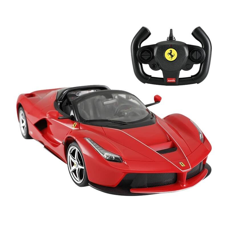 RASTAR R/C 1:14 Ferrari LaFerrari Aperta nuotolinio valdymo automobilis su drift funkcija (raudonas)