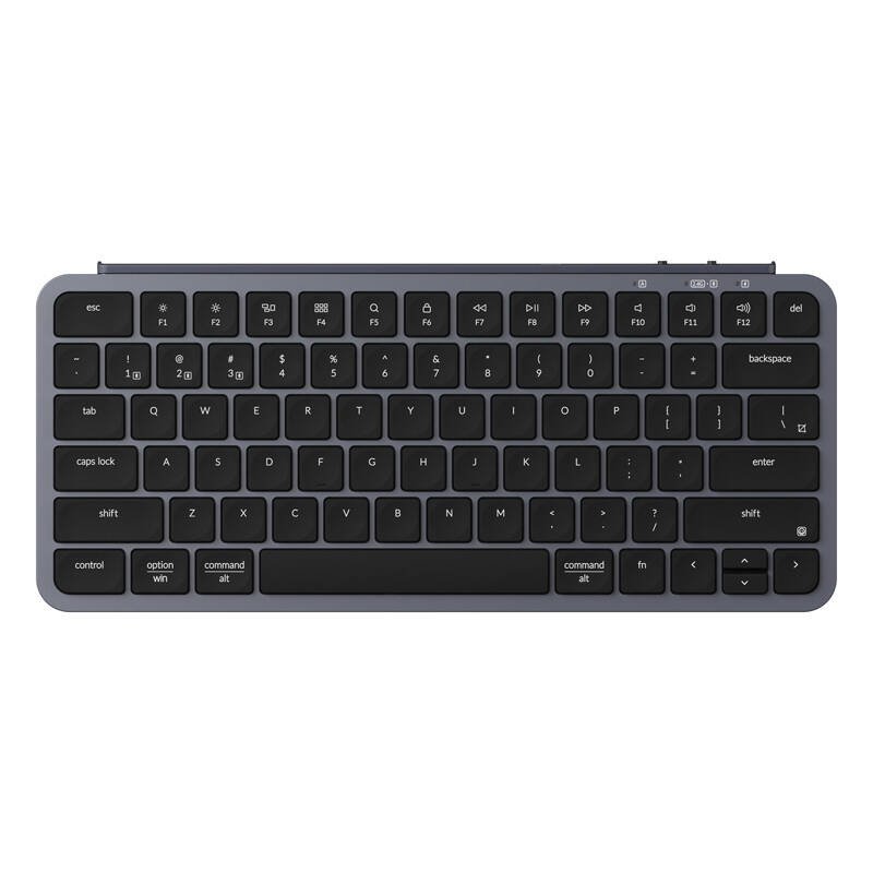 Keychron B1 Pro 2.4G itin plona belaidė klaviatūra (pilka) [B1P-K1]