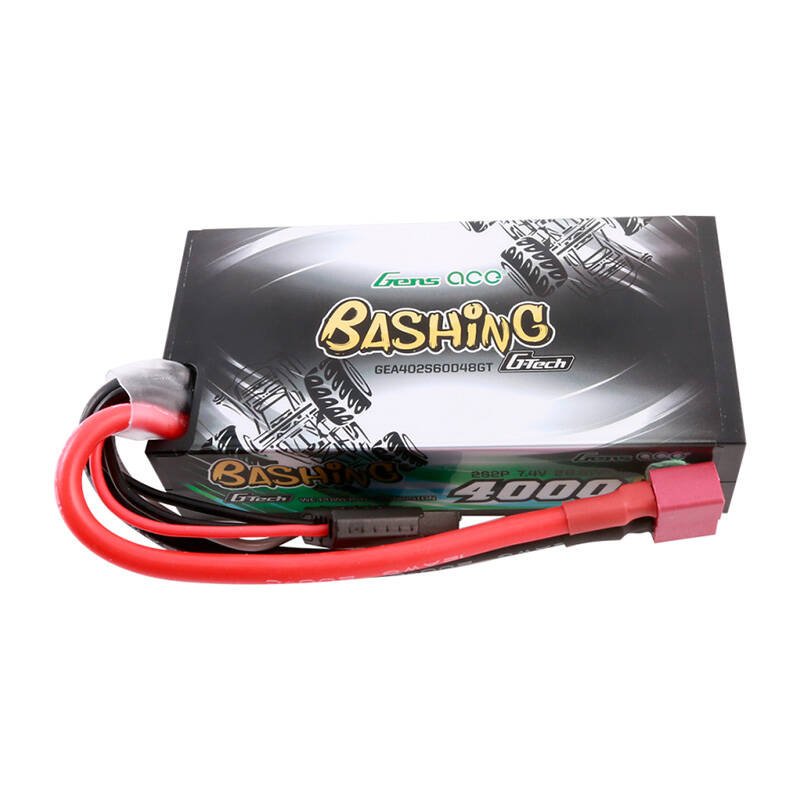 LiPo Gens ace G-Tech 4000mAh 2S2P 7.4V 60C baterijų komplektas
