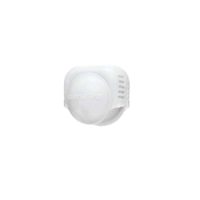 Siliconinis apsauginis objektyvo dangtelis Sunnylife Insta360 X4 (baltas)