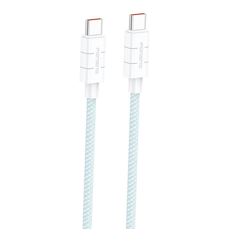 Foneng XS02 60W USB-C į USB-C kabelis, 1,2 m (mėlynas)