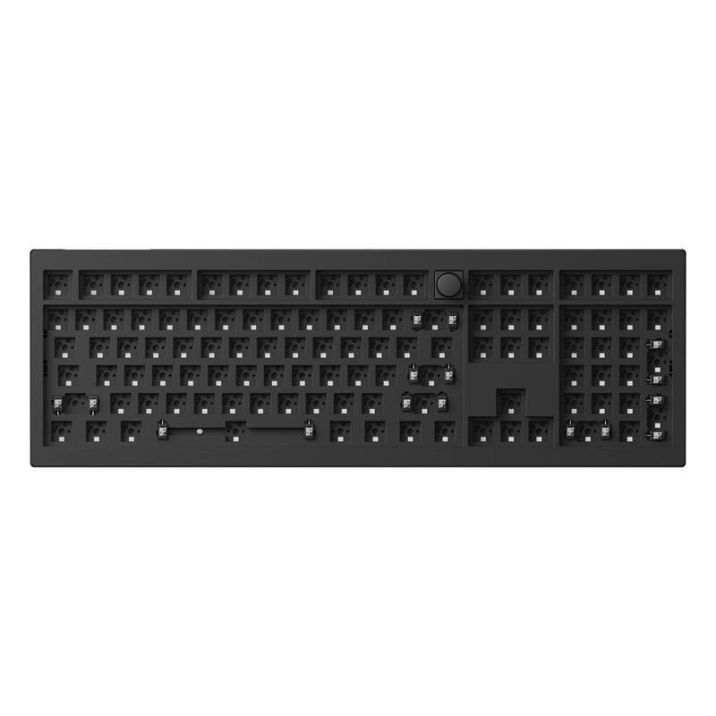 Keychron V6 Max RGB belaidė mechaninė klaviatūra be jungiklių – tik korpusas (juoda) [V6M-Z4]