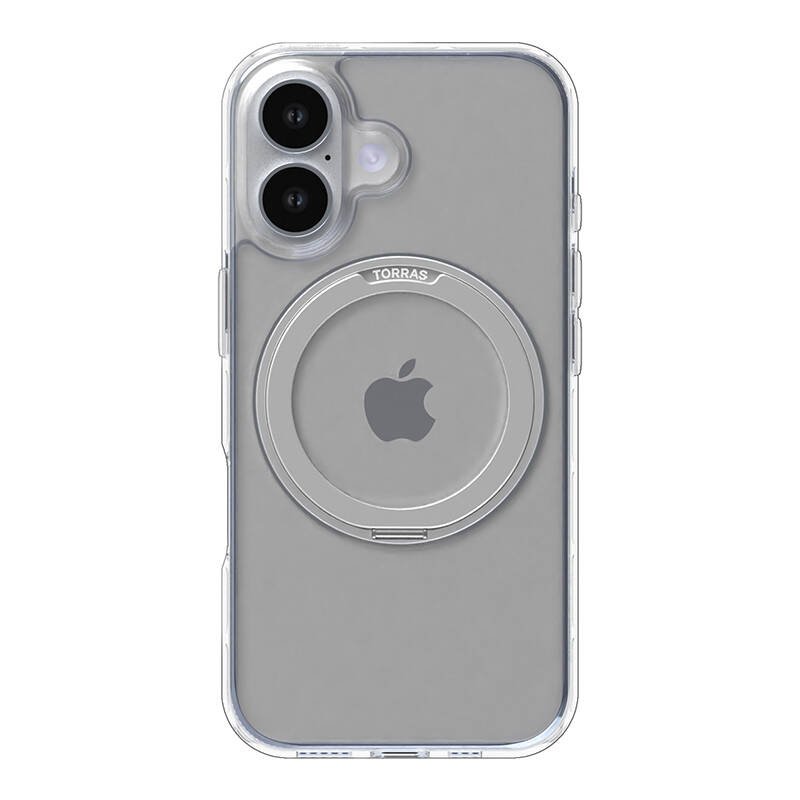 Torras Ostand Pro dėklas iPhone 16 (skaidrus)