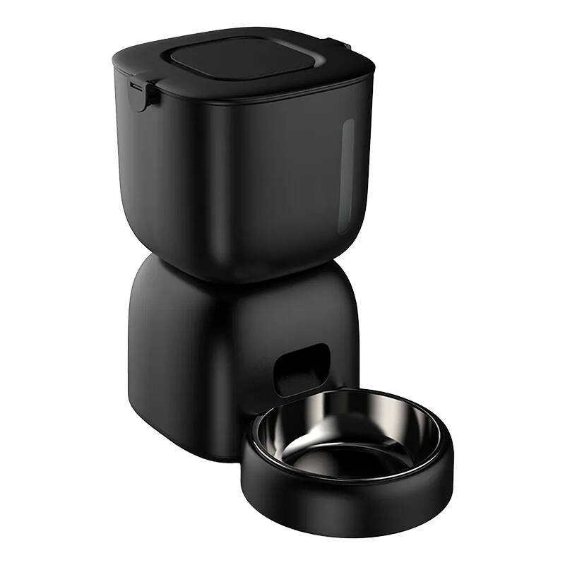 Automatinė naminių gyvūnėlių šėrykla Petwant F14-L(BAS) su WiFi (juoda)