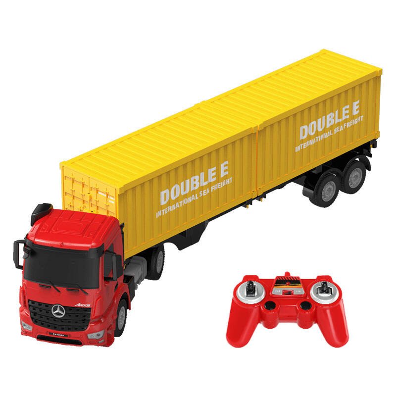 Nuotoliniu būdu valdomas sunkvežimis 1:26 Double Eagle (raudonas) Mercedes-Benz Arocs E664-003