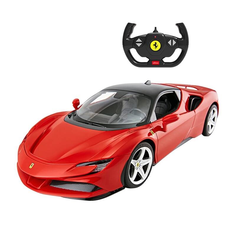 RASTAR R/C 1:14 Ferrari SF90 Stradale nuotolinio valdymo automobilis (raudonas)