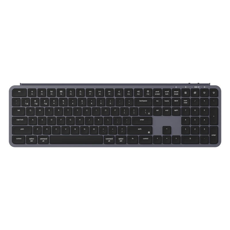 Itin plona Keychron B6 Pro 2.4G belaidė klaviatūra (pilka) [B6P-K1]