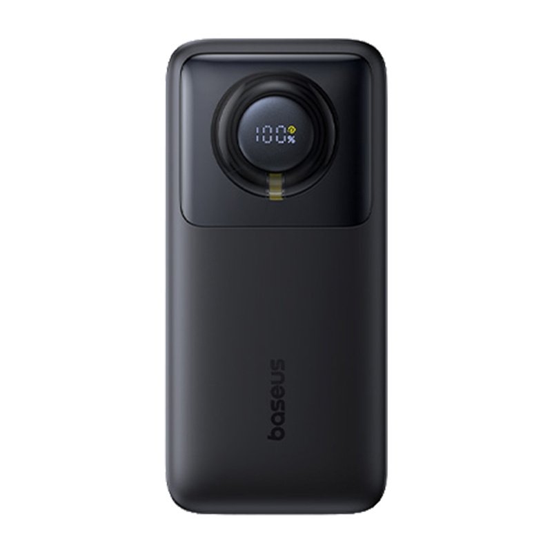 Powerbank Baseus Free2Pull 20000mAh 65W + laidas (juodas)